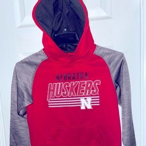 Nebraska Huskers Football Hoodie - YM 8/10